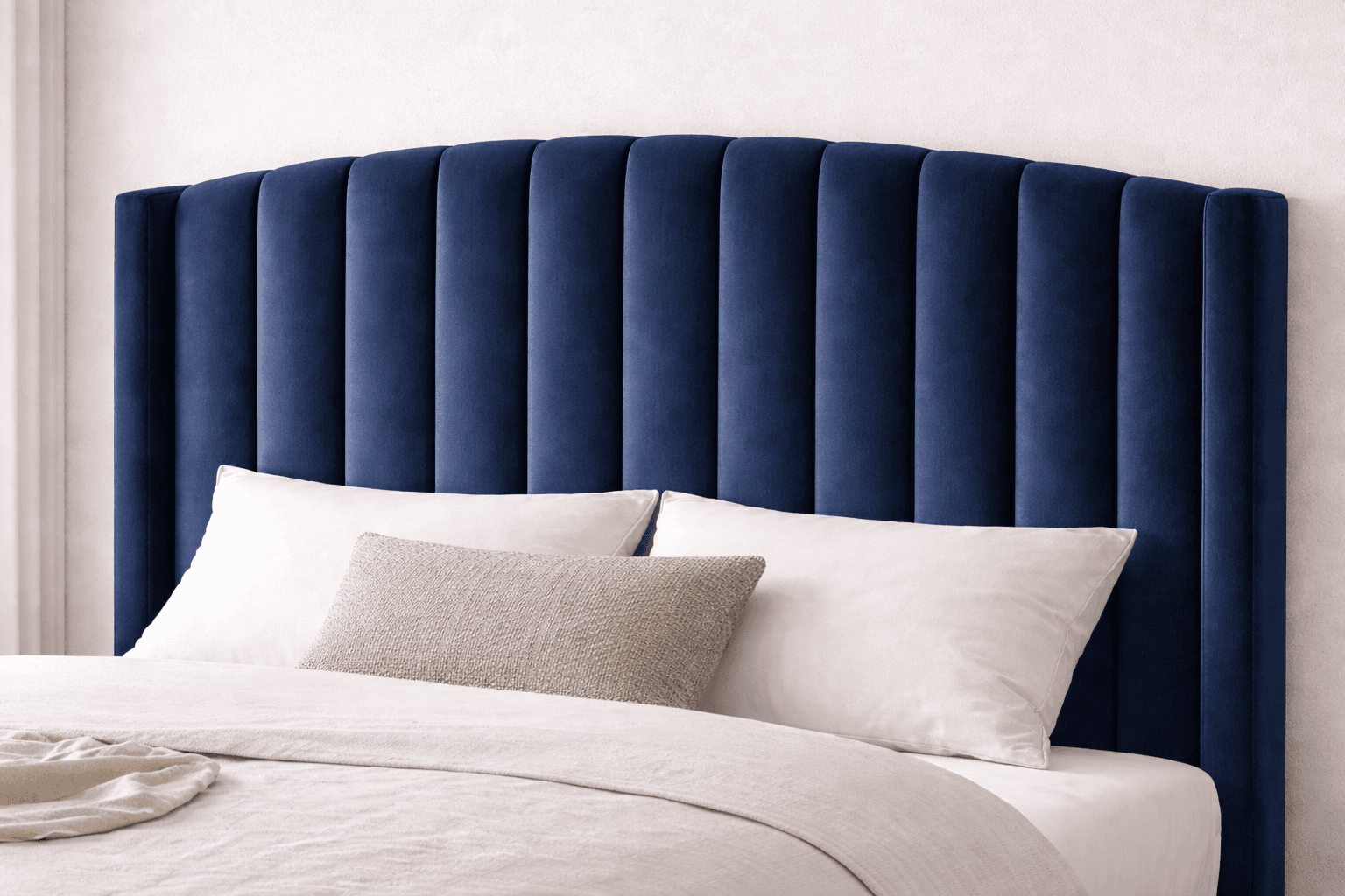 Vertical Channel Tufted Headboard